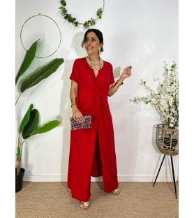 CONJUNTO LISBOA M/CORTA ROJO