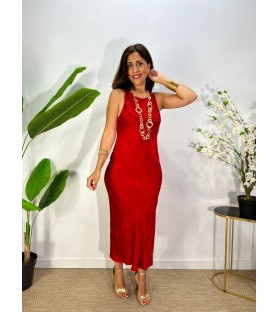 VESTIDO ANITA ROJO