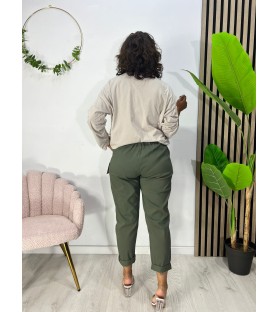 PANTALÓN ALFARO CURVY VERDE