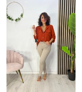 PANTALÓN LETICIA BEIGE