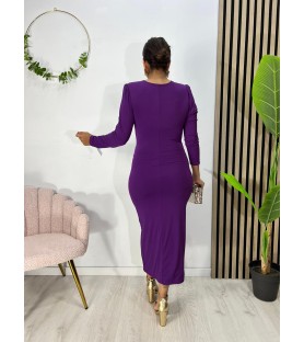 VESTIDO NANTES MORADO