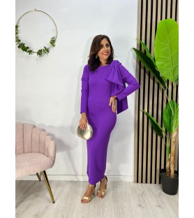 VESTIDO CLARIA MORADO