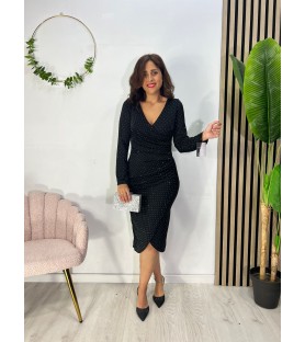 VESTIDO JOYA NEGRO