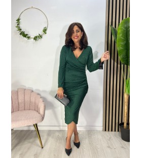 VESTIDO JOYA VERDE