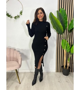 VESTIDO CANALÉ NEGRO