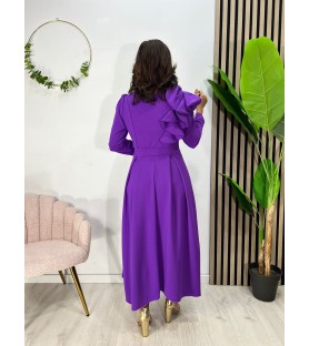 VESTIDO ANDREA CURVY MORADO