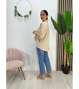 BLUSA CANDELA BEIGE