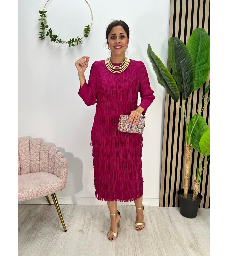 VESTIDO LEONOR BUGANVILLA