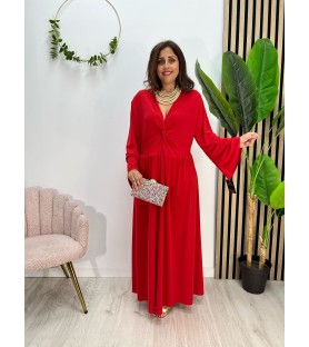 VESTIDO FANIA ROJO