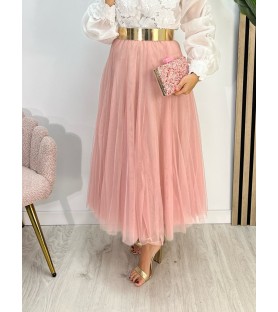 FALDA TUL ROSA ( PREVENTA )