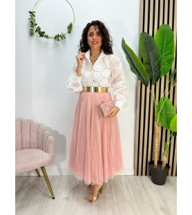 FALDA TUL ROSA ( PREVENTA )