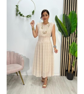 VESTIDO SAMIRA BEIGE