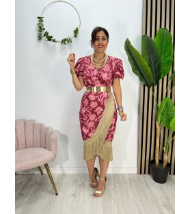 VESTIDO SAETA ROJO