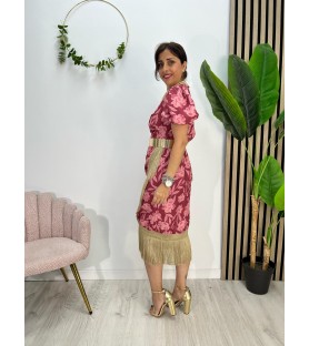 VESTIDO SAETA ROJO