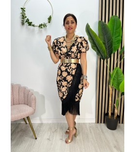 VESTIDO SAETA NEGRO