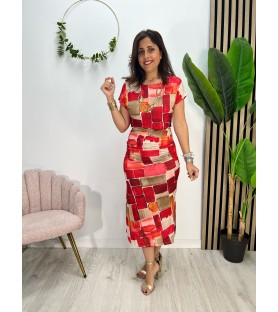 CONJUNTO EMILIA ROJO