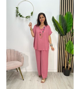 CONJUNTO MULÁN ROSA