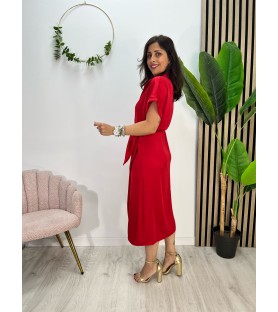VESTIDO ÚRSULA ROJO