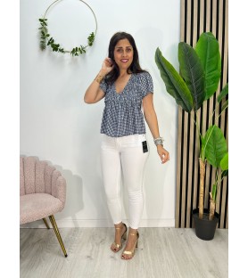 PANTALÓN VAQUERO BLANCO