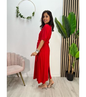 VESTIDO SUSAN ROJO
