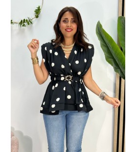 BLUSA MEGAN NEGRA