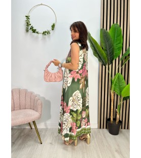 VESTIDO GEMA VERDE CON...