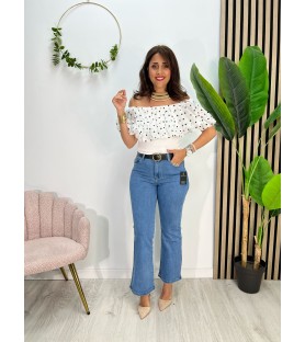 TOP FERIA BLANCO