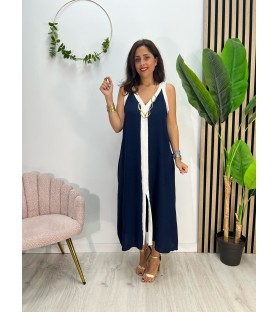 VESTIDO NAVIRA MARINO