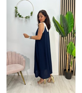 VESTIDO NAVIRA MARINO