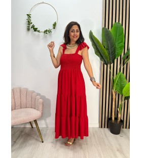 VESTIDO MINA ROJO
