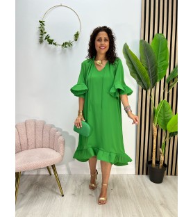 VESTIDO VALERIA VERDE