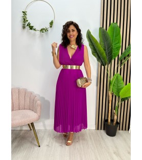 VESTIDO CLAUDIA BUGANVILLA
