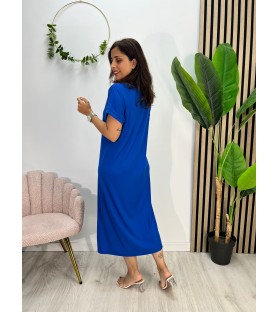 VESTIDO SUIZA AZÚL