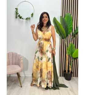 VESTIDO MAR AMARILLO