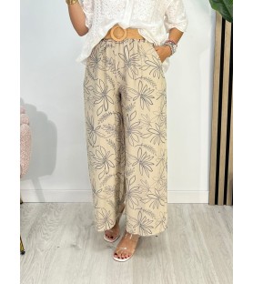 PANTALÓN BEIGE SILVER +...