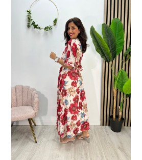 VESTIDO SERENA ROJO