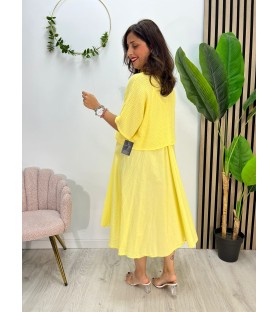 VESTIDO LAURA AMARILLO