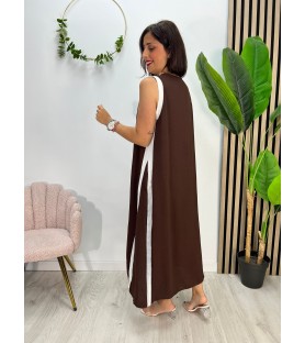 VESTIDO LETICIA MARRÓN