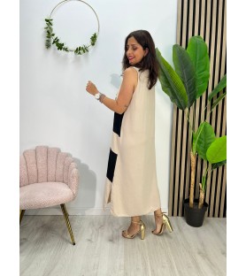 VESTIDO JANA BEIGE