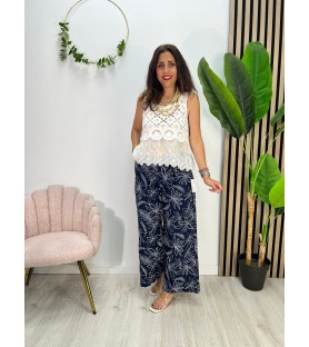 PANTALÓN MARINO SILVER +...