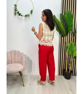 PANTALÍN PADUA ROJO