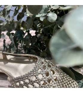 ZAPATO PLADO DORADO
