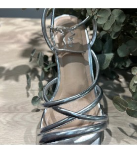 SANDALIA PLATA