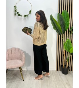 REBECA CORTA DORADA