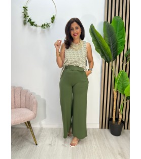CONJUNTO FULAR VERDE