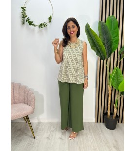 CONJUNTO FULAR VERDE