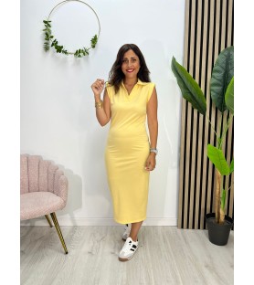 VESTIDO ÁVILA AMARILLO