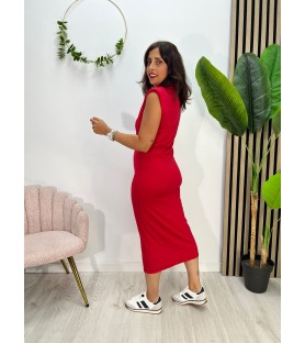 VESTIDO ÁVILA ROJO