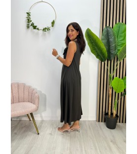 VESTIDO ALICIA MARRÓN