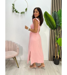 VESTIDO SOL ROSA